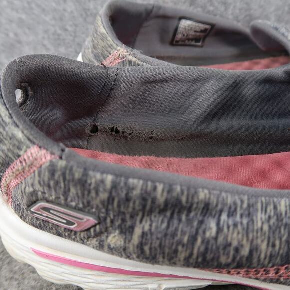 Skechers Shoes Womens 10 Slip On Sneakers S Sport Casual Comfort Trainers Active - Picture 4 of 12